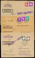 DDR, 1954, 14 (2) U.a., Brief - Altri & Non Classificati