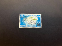 11-5-2024 (stamp)  Used - New Hebrides / Nouvelle Hébrides - Fish (over-printed) (1 Value) - Vanuatu (1980-...)