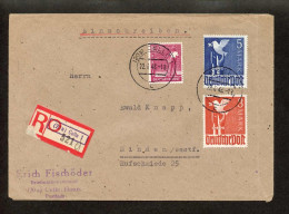 Gemeinschaftsausgaben, 1948, 962 Zf , 961 Zf, 954 Zf, Brief - Sonstige & Ohne Zuordnung
