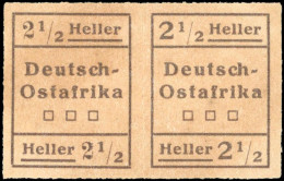 Deutsche Kolonien Deutsch Ostafrika WUGA, 1916, IV W 1, Ohne Gummi - Ehemalige Dt. Kolonien