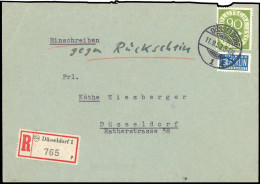 Bundesrepublik Deutschland, 1953, 138 EF, Brief - Other & Unclassified