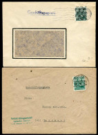 Amerik.+Brit. Zone (Bizone), 1948, 42 I EF - 42 II EF, Brief - Altri & Non Classificati