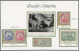 Deutsche Kolonien Ostafrika, Briefstück - German East Africa