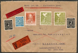 Gemeinschaftsausgaben, 1947, 959 (2),963,912(2),924, Brief - Sonstige & Ohne Zuordnung