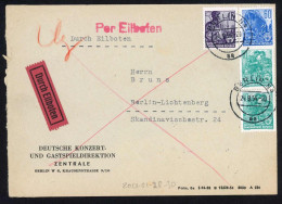 DDR, 1954, 252(2) + 421 - 414+421, Brief - Autres & Non Classés