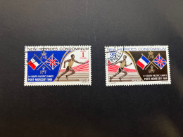 11-5-2024 (stamp) Used - New Hebrides / Nouvelle Hébrides - 3 South Pacific Games (sport) - Vanuatu (1980-...)