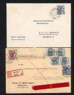 Amerik.+Brit. Zone (Bizone), 1948, 40 I (4) + 49 II + 50 II - ... - Sonstige & Ohne Zuordnung