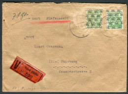 Amerik.+Brit. Zone (Bizone), 1948, 51 II (2), Brief - Storia Postale