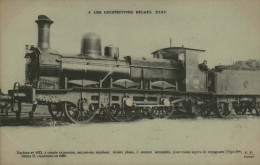 Les Locomotives Belges Etat - Machine 1633 à Simple Expansion - Trains