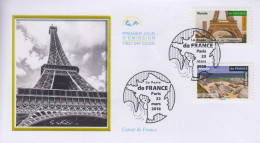 Enveloppe  FDC  1er  Jour   FRANCE    Carnet   De   France    2018 - 2010-2019
