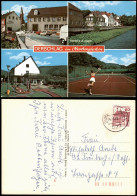 Derschlag-Gummersbach Straße, Aggerpartie, Tennisspielerin Platz 1983 - Gummersbach