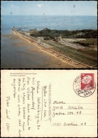 Ansichtskarte Cuxhaven Luftbild Strand U. Kugelbaake 1972/1979 - Cuxhaven