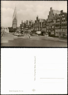Ansichtskarte Lüneburg Straße, VW Käfer Kirche 1956 - Lüneburg