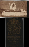 Friedland Im Isergebirge Frýdlant V Čechách Kind - Aufgebarrt CDV 1898 CdV - República Checa