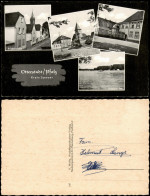 Ansichtskarte Otterstadt Mehrbild-AK Mit Kirche, Schule, Reffental-See 1960 - Sonstige & Ohne Zuordnung