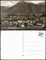 Ansichtskarte Bad Wiessee Ortspanorama Am Tegernsee Mit Wallberg 1960 - Bad Wiessee