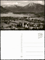 Bad Wiessee Tegernsee Mit Wallberg U. Bodenschneid V. Flugzeug Aus 1960 - Bad Wiessee