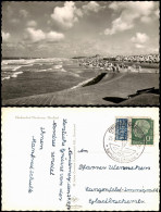 Ansichtskarte Norderney Strand, Bebauung# 1954 - Norderney