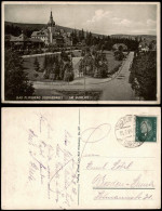 Postcard Bad Flinsberg Świeradów-Zdrój Kurplatz 1929  Gel. Stempel - Schlesien