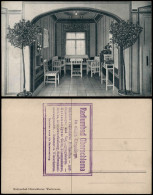 Ansichtskarte Oberschlema-Bad Schlema Radiumbad Kurhotel Warteraum. 1922 - Bad Schlema