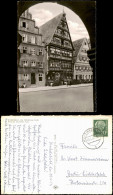 Ansichtskarte Dinkelsbühl Straßenpartie Deutsches Haus 1958 - Dinkelsbuehl