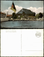 Ansichtskarte Konstanz Hafen Mit Konziliumsgebäude 1960 - Konstanz