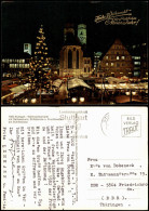 Ansichtskarte Stuttgart Schillerplatz Weihnachtsmarkt 1982 - Stuttgart