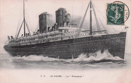 Le Havre  - La  Provence  -  CPA°J - Portuario