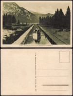 Ansichtskarte Heiterwang Dampfer - Kanal 1924 - Andere & Zonder Classificatie