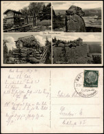 Postcard Karlsberg Karłów Heuscheuer 4 Bild: Schweizerhaus 1938 - Schlesien