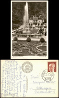 Ansichtskarte Linderhof-Ettal Schloss Linderhof, Fontäne - Fotokarte 1972 - Andere & Zonder Classificatie