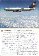 Ansichtskarte  Flugzeug Airplane Avion Lufthansa McDonnell DC10 1978 - 1946-....: Modern Tijdperk