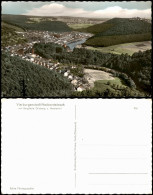 Neckarsteinach Panorama Mit Bergfeste Dilsberg U. Neckartal 1960 - Altri & Non Classificati