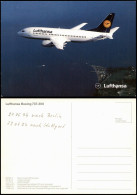 Ansichtskarte  Flugzeug Airplane Avion Lufthansa Boeing 737-300 1987 - 1946-....: Modern Tijdperk