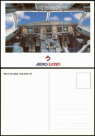 Ansichtskarte  Blick In Das Cockpit, Airbus A320/321 AERO LLOYD 1999 - 1946-....: Era Moderna