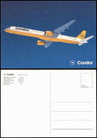 Ansichtskarte  Condor Boeing 757-300 Flugzeug Airplane Avion 1994 - 1946-....: Era Moderna