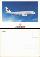 Ansichtskarte  Flugzeug Airplane Avion Airbus A320 AERO LLOYD 2002 - 1946-....: Era Moderna