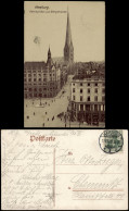 Ansichtskarte Hamburg Bergstrasse Und Petrikirche 1909 - Otros & Sin Clasificación