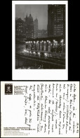 Manhattan-New York City Stimmungsbild Nacht Metro - REPRO 1940/1989 - Sonstige & Ohne Zuordnung