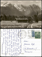 Ansichtskarte Garmisch-Partenkirchen Umland-Ansicht Mit Berg-Blick 1955 - Garmisch-Partenkirchen