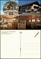 Bodenmais Pension Café Restaurant Wilderer-Stuben Mehrbildkarte 1980 - Bodenmais