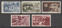 1945 -  Association Générale Des Ingénieurs Mi No 903/907 - Used Stamps