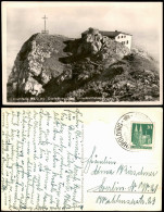 Ansichtskarte Hochfelln Hochfelln Gipfelkreuz Und Unterkunftshaus 1950 - Autres & Non Classés