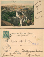 Cartoline Tivoli (Latium) TIVOLI Cascatelle B. Rom Roma 1904 - Autres & Non Classés