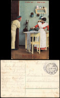 Ansichtskarte  Feldpostkarte 1. Weltkrieg (Soldaten Humor-AK) 1916   Feldpost - Oorlog 1914-18