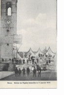 Wiers   (Peruwelz)  Ruines De L'Eglise Incendiée Le 11 Janvier 1910 - Péruwelz