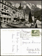 Ansichtskarte Interlaken Hotels Victoria U. Jungfrau 1955 - Otros & Sin Clasificación