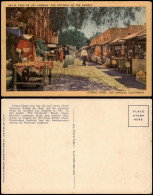 Postcard Los Angeles Los Angeles OLVERA STREET, El Paso 1934 - Otros & Sin Clasificación