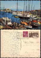 CPA Antibes Hafen, Le Port Et Le Fort Carré 1958 - Sonstige & Ohne Zuordnung