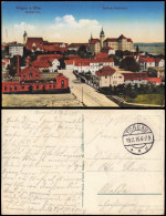 Ansichtskarte Torgau Fabrik, Stadtpartie 1915  Gel. Feldpost - Torgau